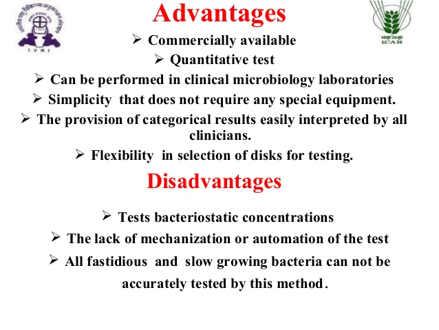advantage and disadvantage of the serial dilution agar plate procedure